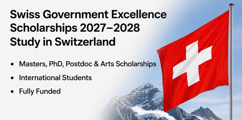Swiss Government Excellence Scholarships 2027