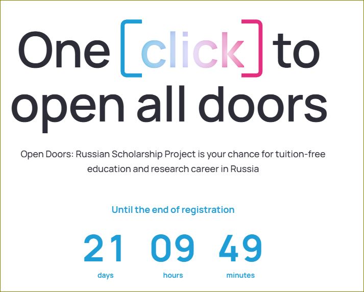 Open Doors Scholarship 2027 in Russia (Fully Funded)